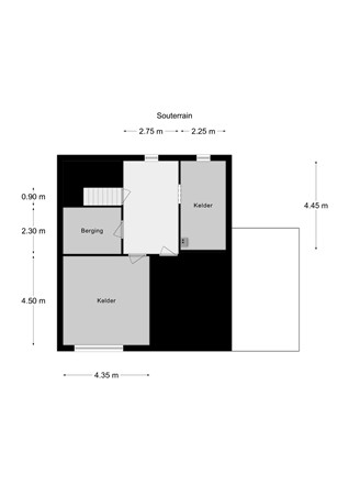 Floorplan - Prins Bernhardstraat 1, 6291 GV Vaals